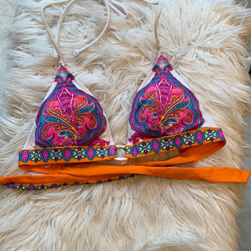 Victorias Secret Paisley Bikini Top